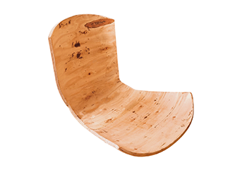 Casual Chair Eucalyptus Curved Plywood for Dining Living Room Bedroom Kitchen Outdoor Use Hot Pressed Furniture Frames