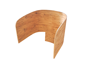 Living Room Chair Eucalyptus Bend Plywood for Dining Living Room Bedroom Kitchen Outdoor Use Hot Pressed Furniture Frames