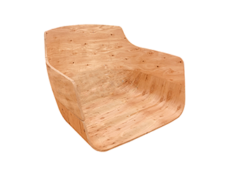 Casual Chair Eucalyptus Bent Plywood for Dining Living Room Bedroom Kitchen Outdoor Use Hot Pressed Furniture Frames