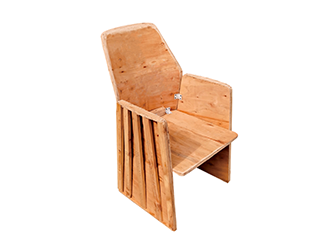 Casual Chair Eucalyptus Bentwood for Dining Living Room Bedroom Kitchen Outdoor Use Hot Pressed Furniture Frames