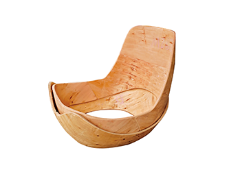 Leisure Chair Eucalyptus Curved Plywood for Dining Living Room Bedroom Kitchen Outdoor Use Hot Pressed Furniture Frames